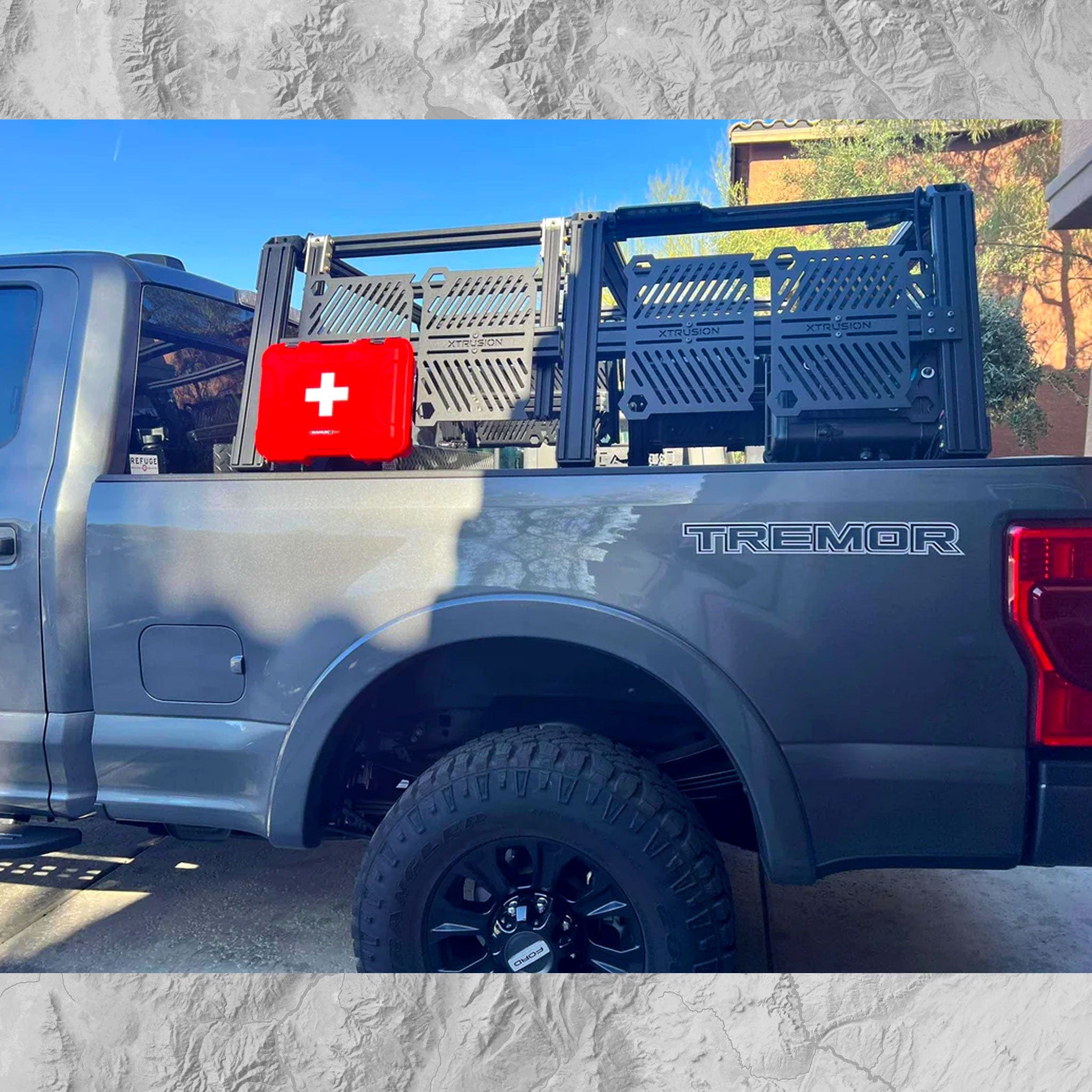 Xtrusion Overland cpb_product XTR3 Build-Your-Own Bed Rack - Ford F-250 & F-350