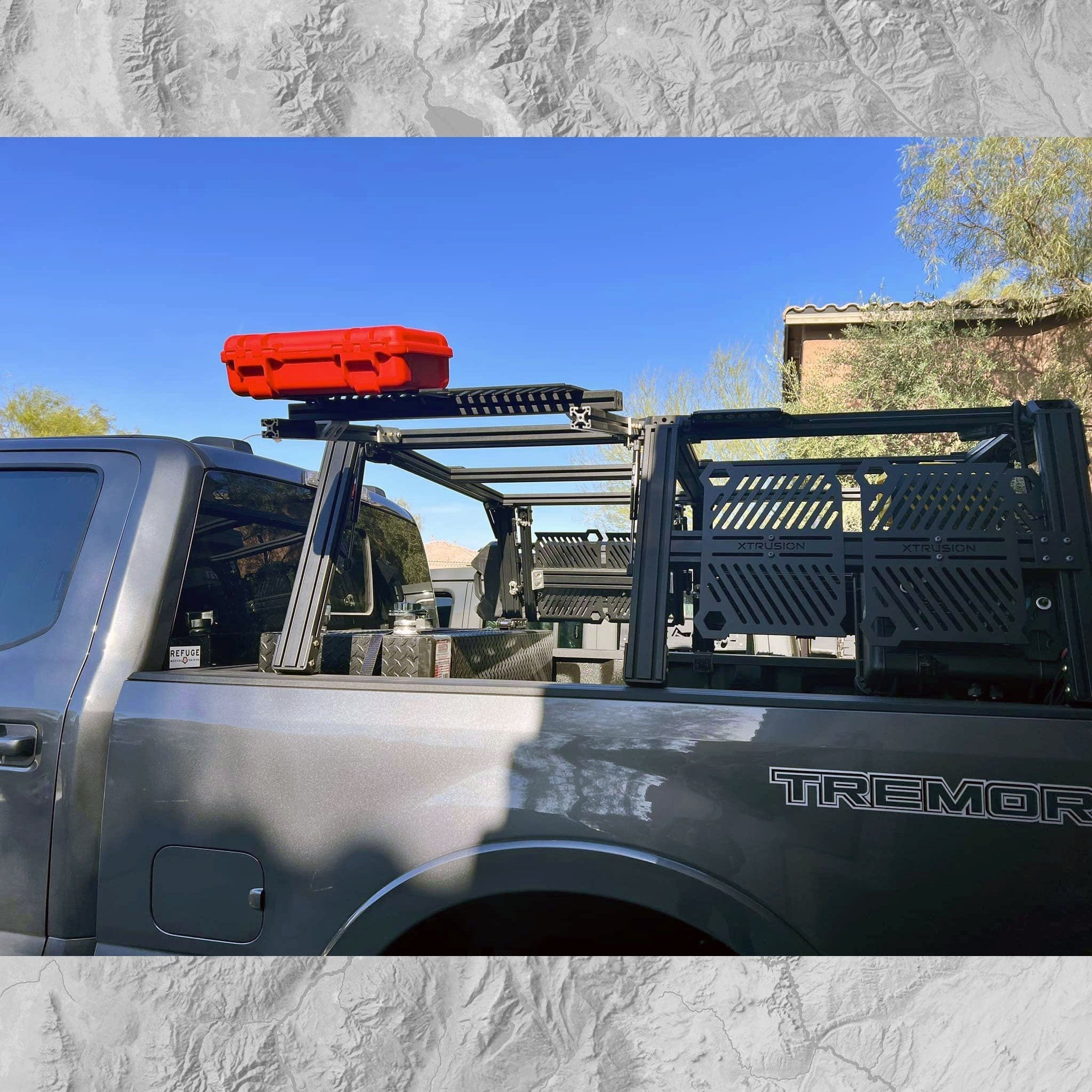 Xtrusion Overland cpb_product XTR3 Build-Your-Own Bed Rack - Ford F-250 & F-350