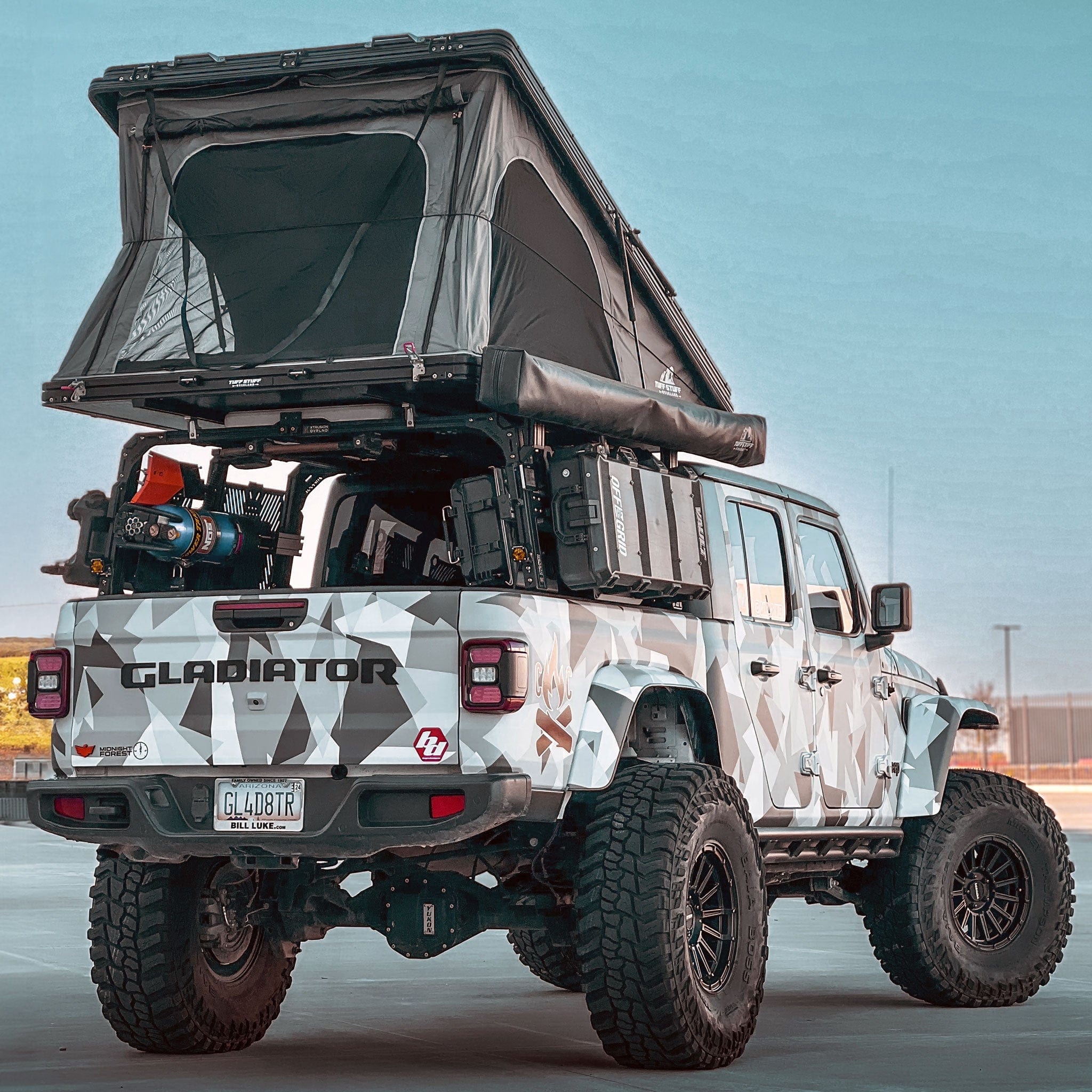 Xtrusion Overland cpb_product XTR3 Build-Your-Own Bed Rack - Jeep Gladiator