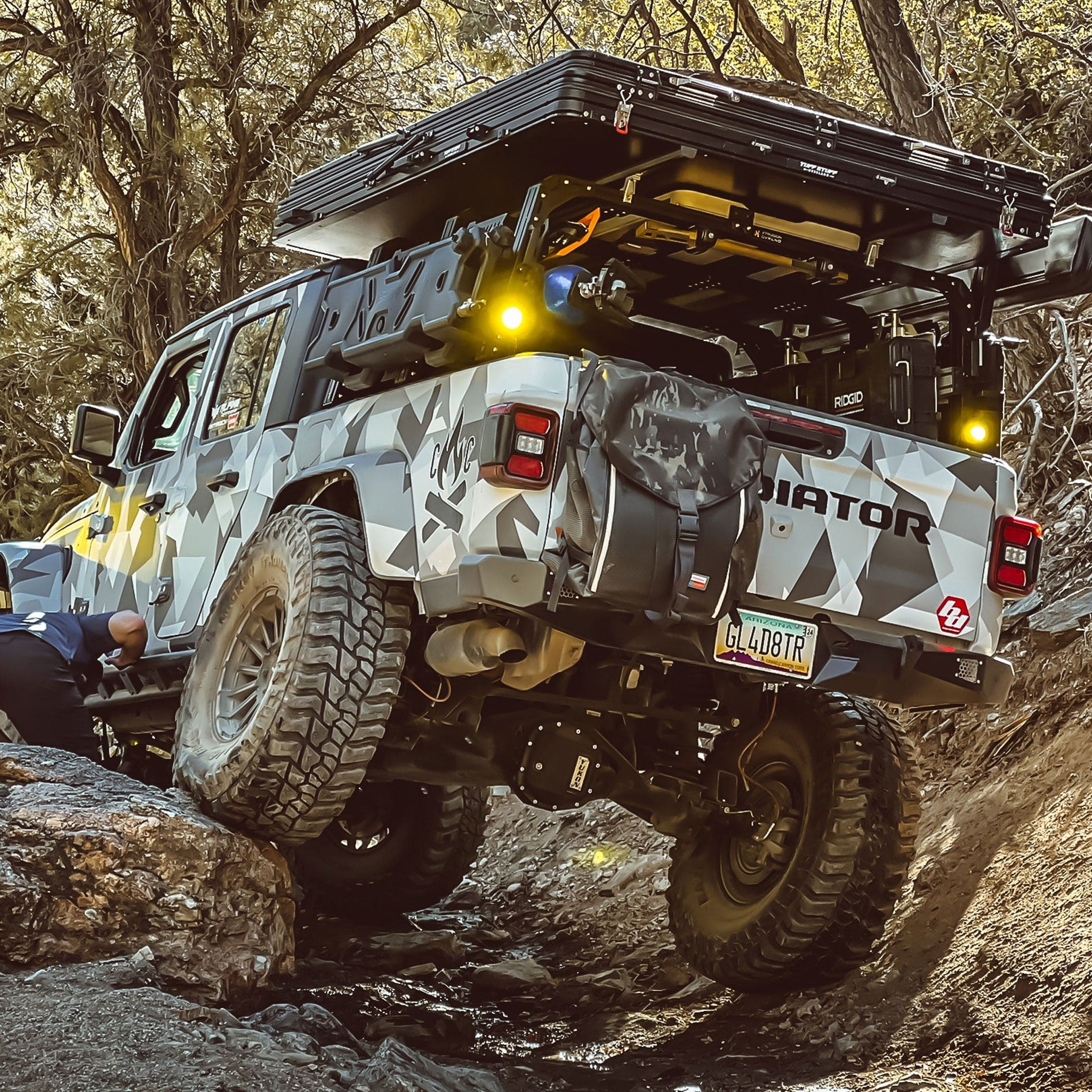 Xtrusion Overland cpb_product XTR3 Build-Your-Own Bed Rack - Jeep Gladiator