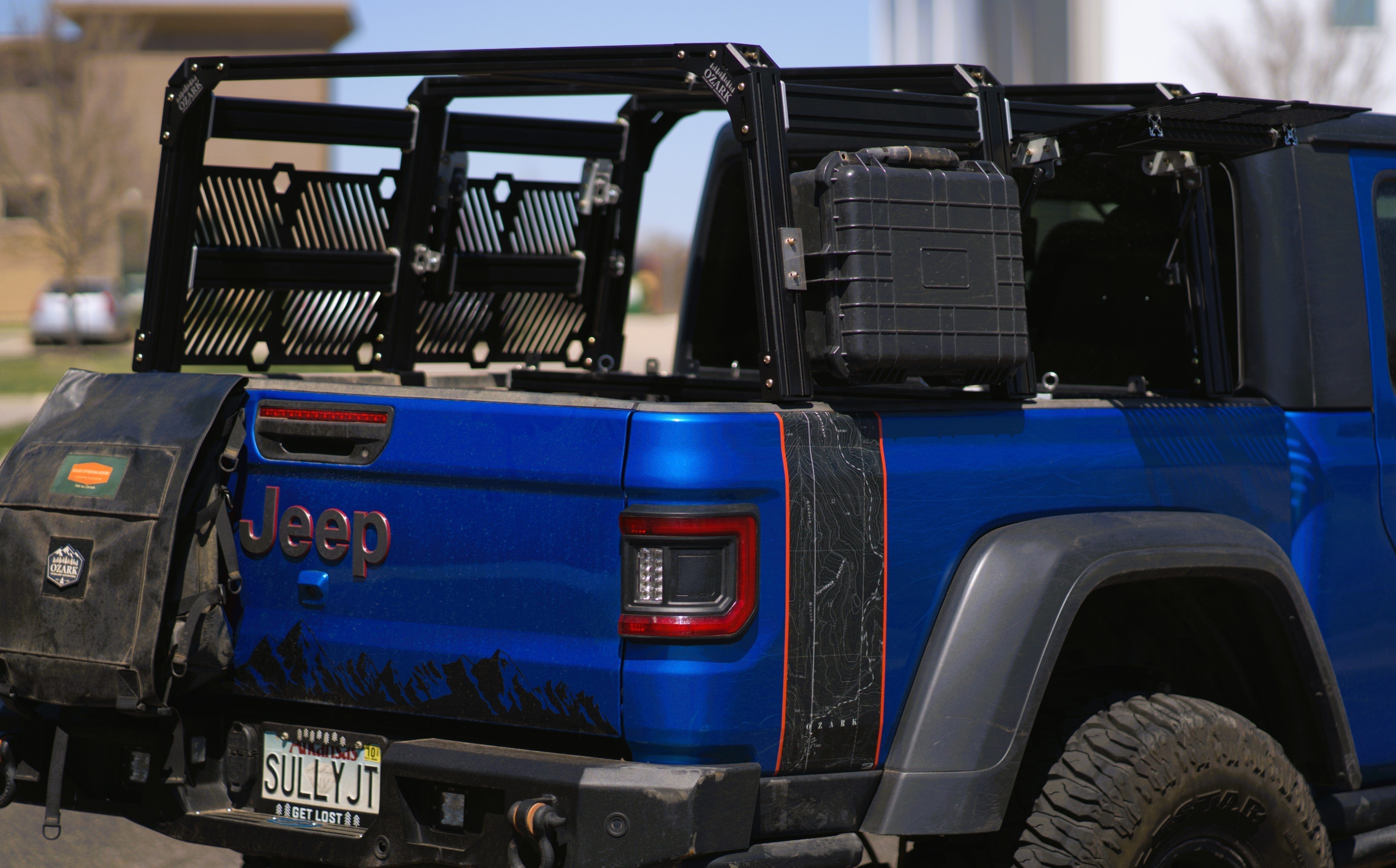 Xtrusion Overland cpb_product XTR3 Build-Your-Own Bed Rack - Jeep Gladiator