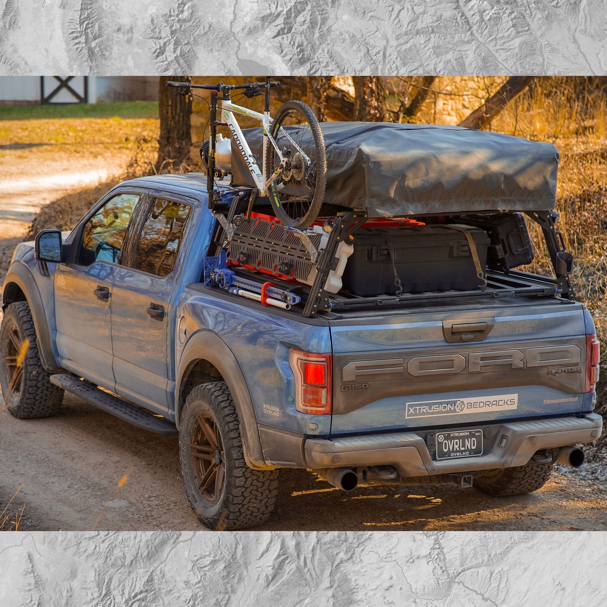 Xtrusion Overland XTR1 XTR1 Bed Rack for Ford F-150