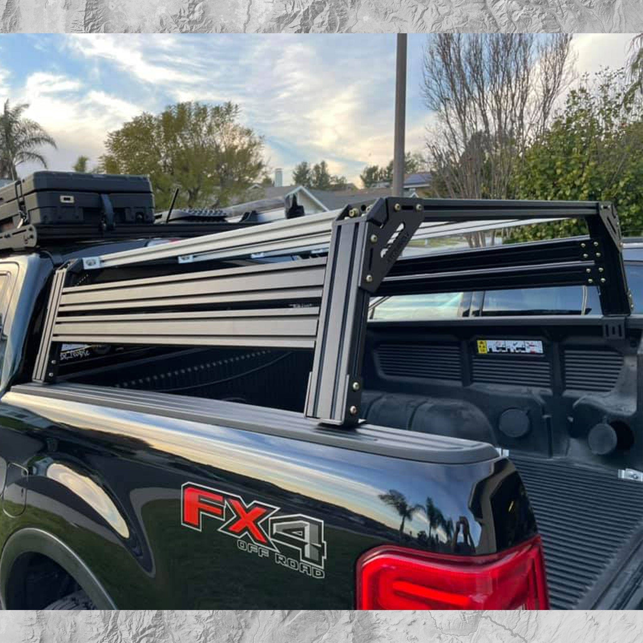 Xtrusion Overland XTR1 XTR1 Bed Rack for Ford Ranger