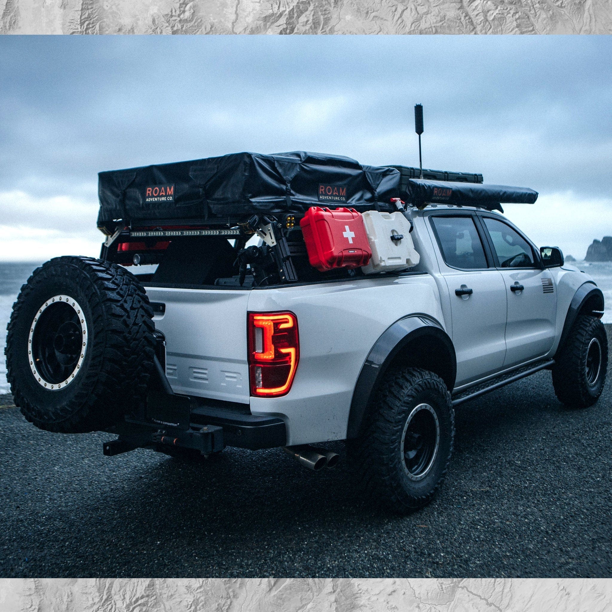 Xtrusion Overland XTR1 XTR1 Bed Rack for Ford Ranger