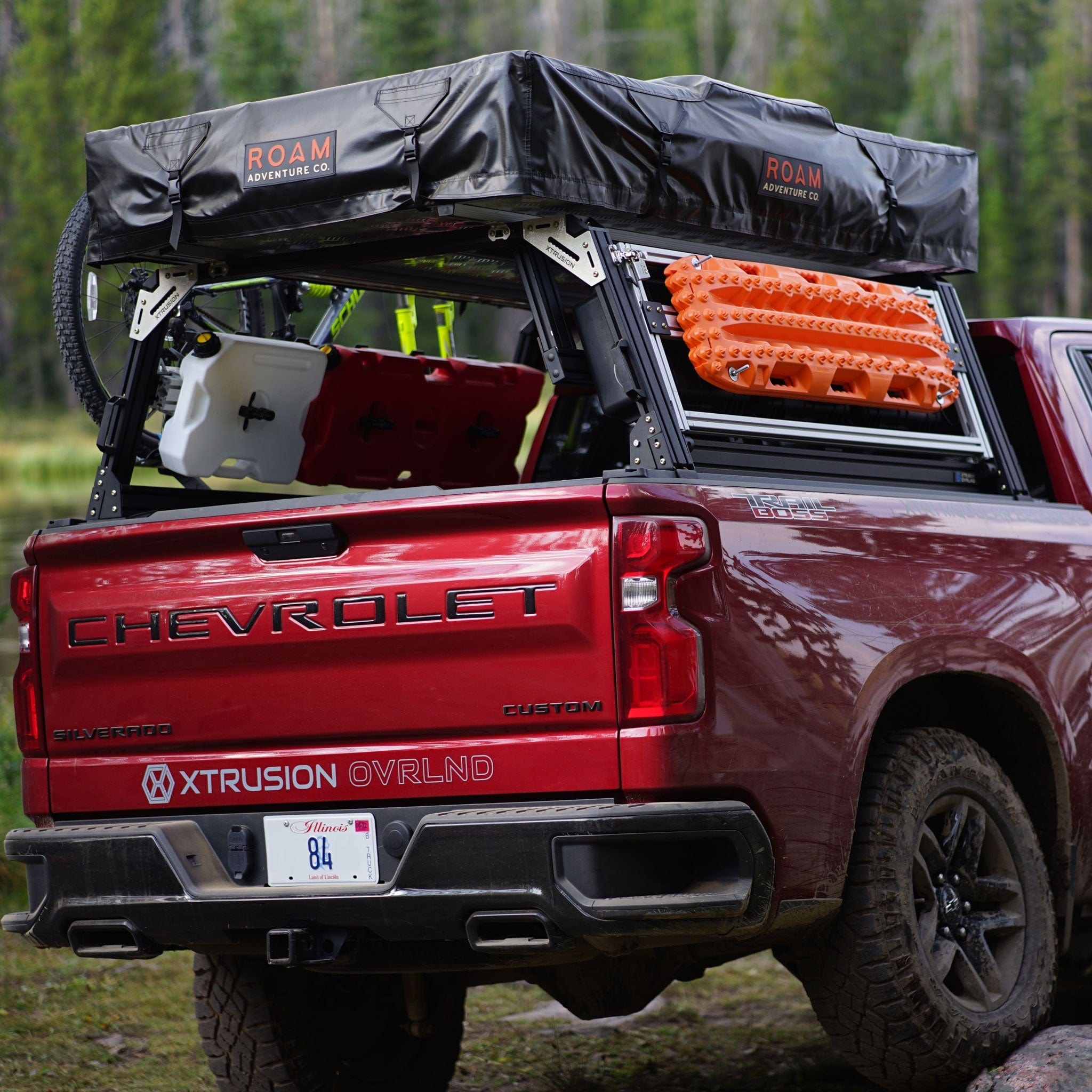 Xtrusion Overland XTR1 XTR1 Bed Rack for GM Silverado & Sierra 1500