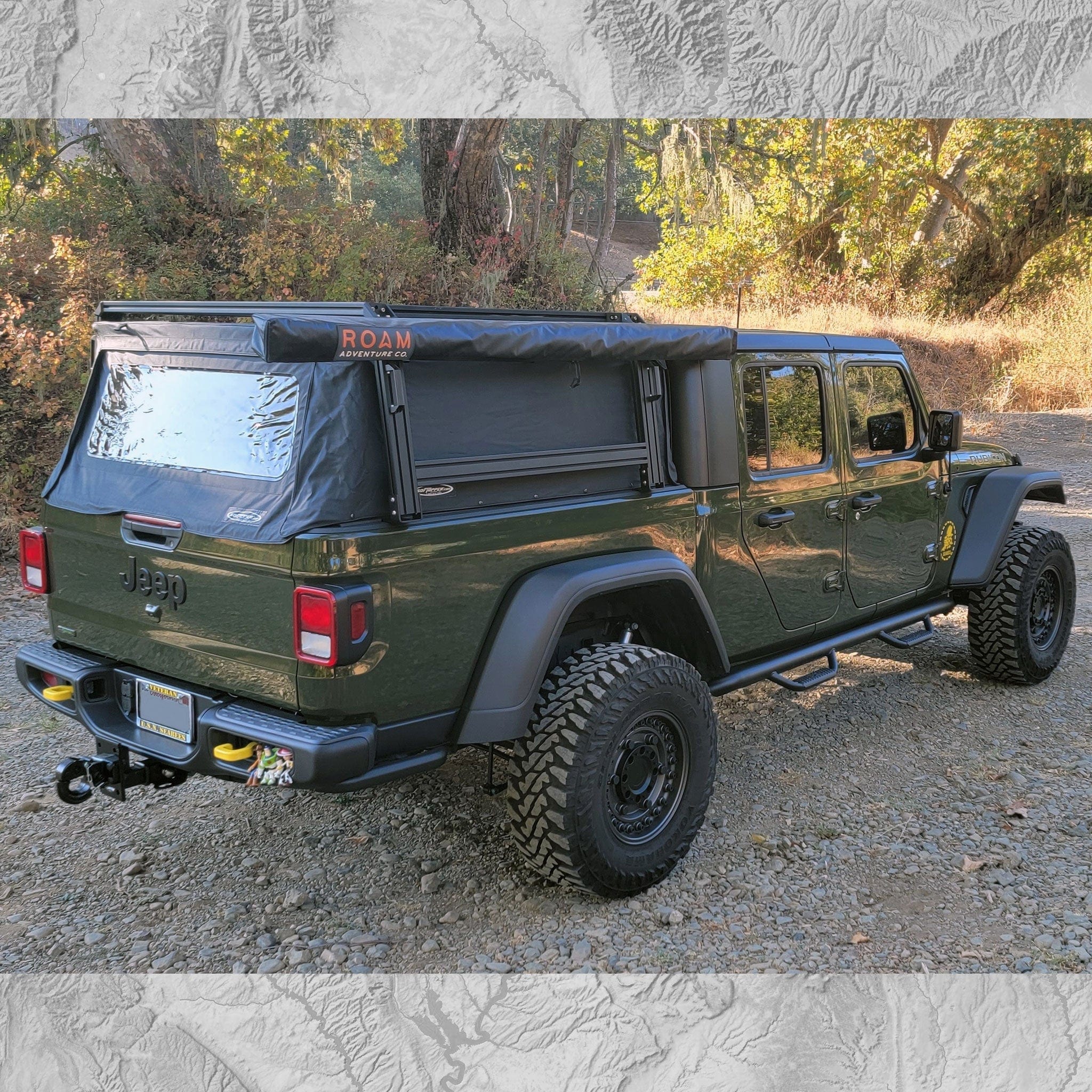 Xtrusion Overland XTR1 XTR1 Bed Rack for Jeep Gladiator