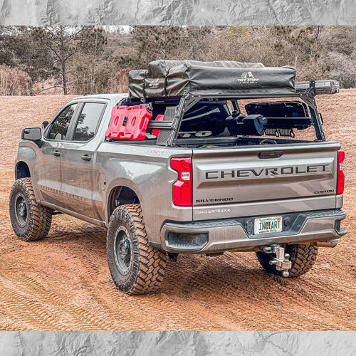 Xtrusion Overland XTR1 XTR1 Bed Rack for Silverado & Sierra 2500HD / 3500HD