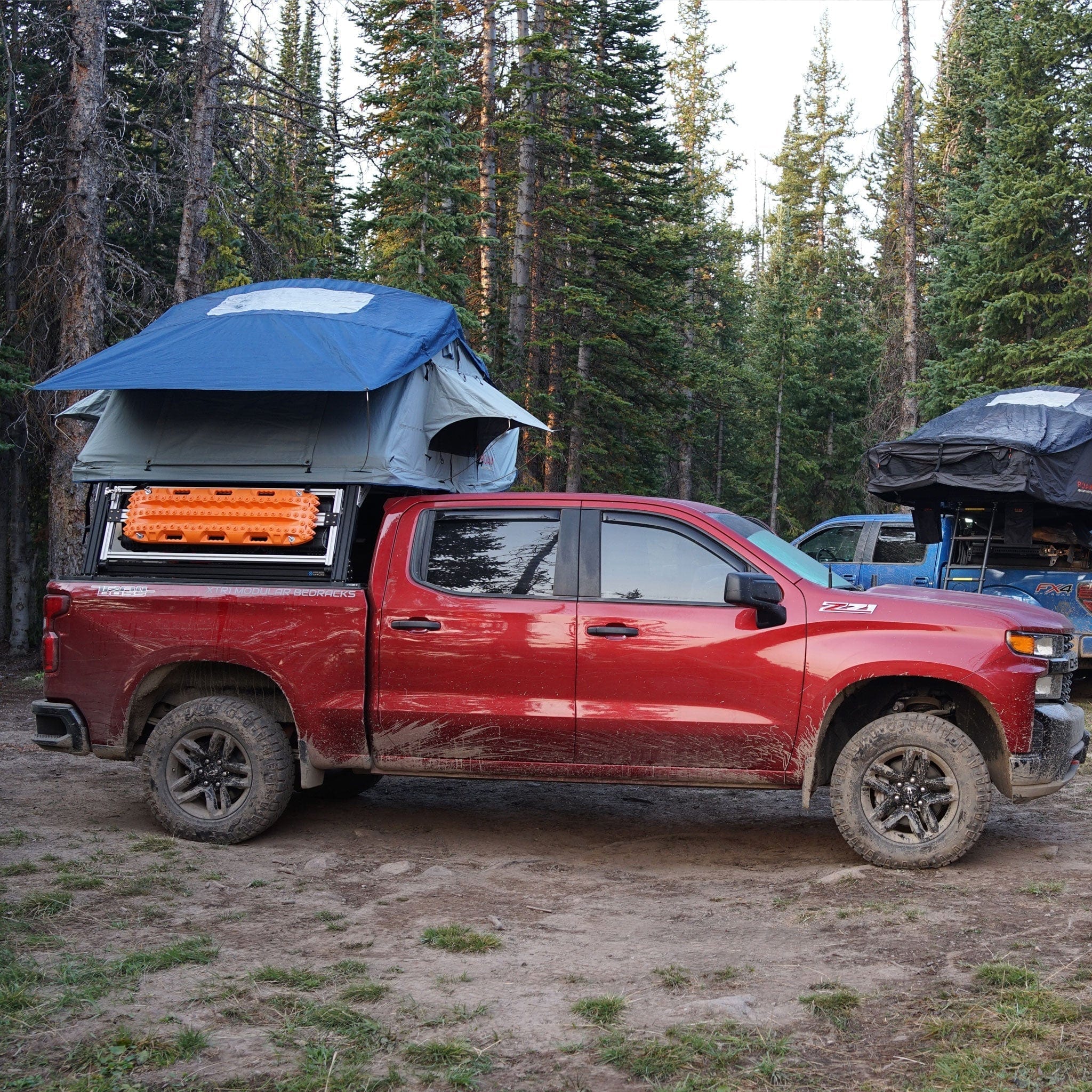 Xtrusion Overland XTR1 XTR1 Bed Rack for Silverado & Sierra 2500HD / 3500HD