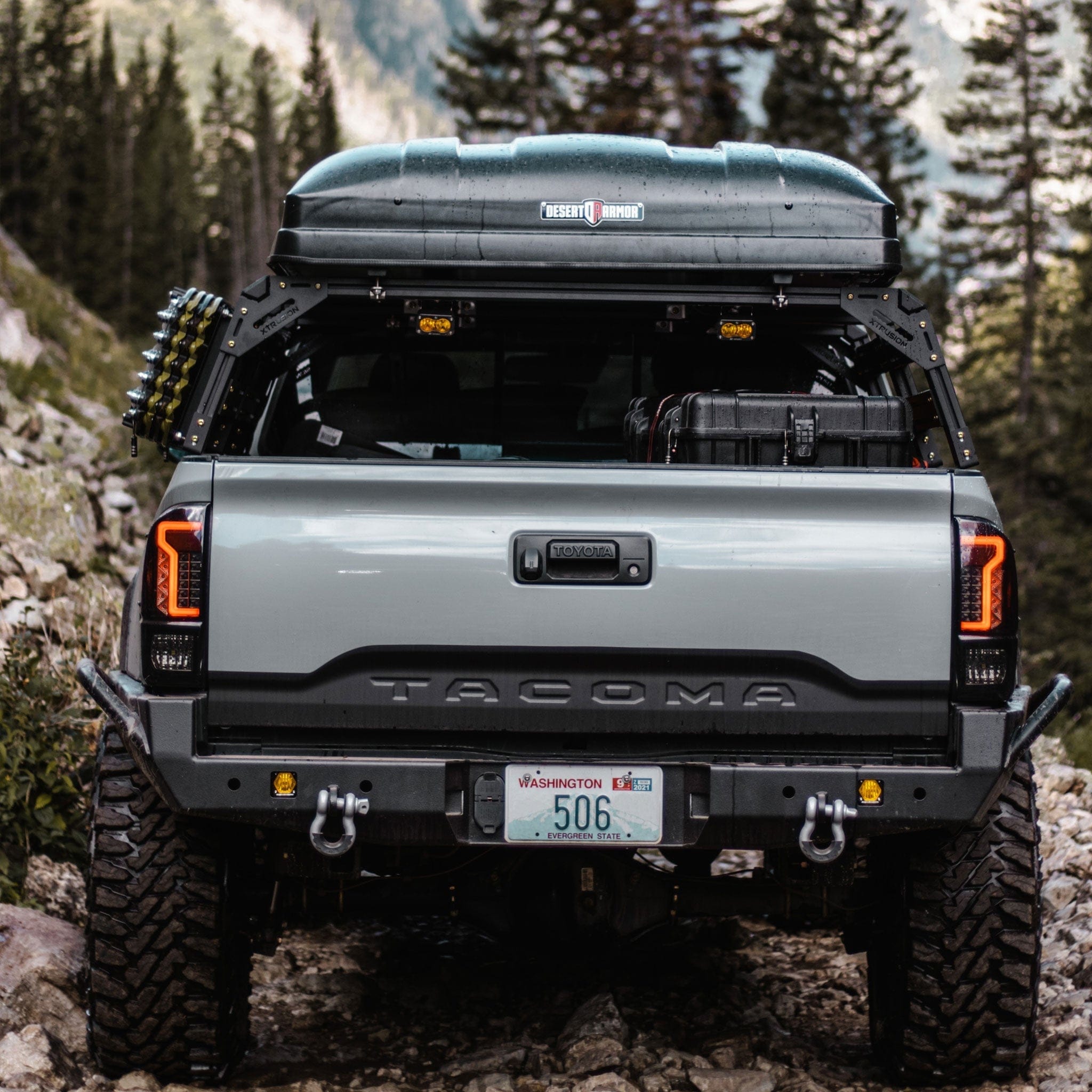 Xtrusion Overland XTR1 XTR1 Bed Rack for Toyota Tacoma