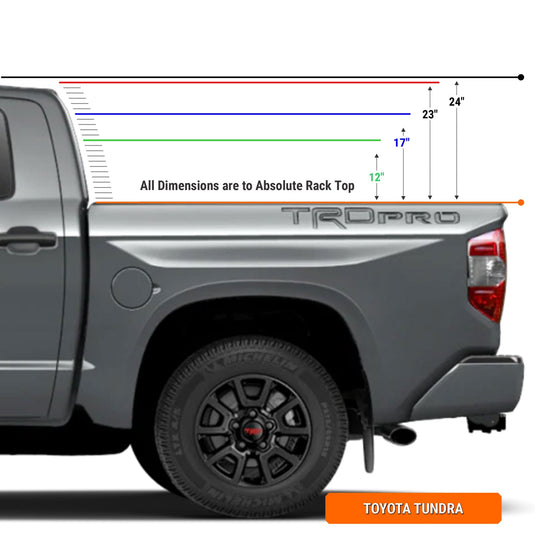 Xtrusion Overland XTR3 XTR3 Bed Rack for Toyota Tundra