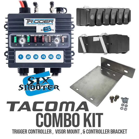 Trigger Wireless Switch System Combo Kit - 6 Switches / 16+ Tacoma