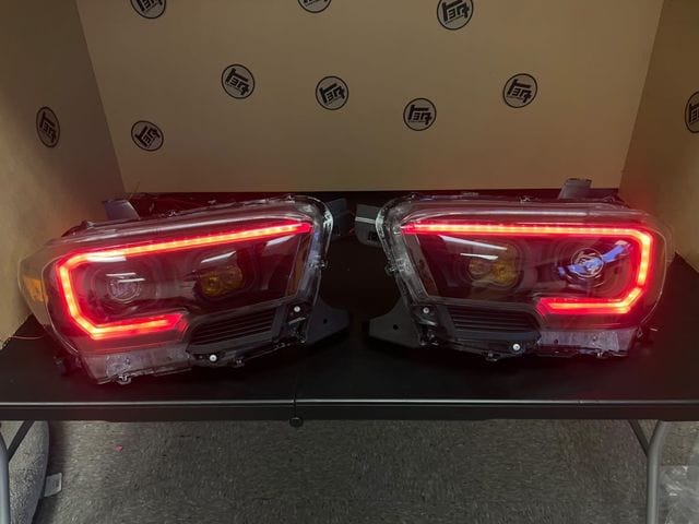 16+ Tacoma DRL Retrofit Custom Headlights / TEQ Customs