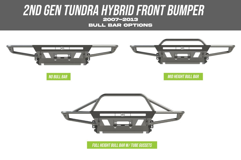 Load image into Gallery viewer, C4 Fab Tundra Hybrid Front Bumper / 2nd gen / 2007-2013

