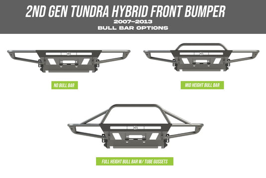 C4 Fab Tundra Hybrid Front Bumper / 2nd gen / 2007-2013