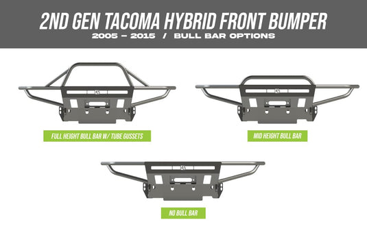 C4 Fab Tacoma Hybrid Front Bumper / 2nd Gen / 2005-2011