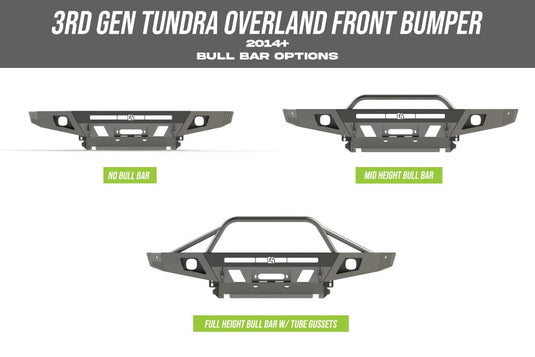 C4 Fab Tundra Overland Series Front Bumper / 2nd Gen / 2014-2021