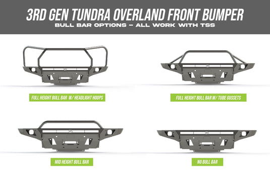 C4 Fab Tundra Overland Series Front Bumper / 3rd Gen / 2022+
