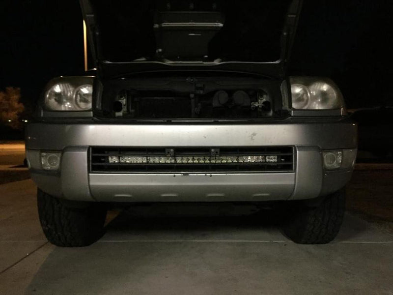 Load image into Gallery viewer, 2003-2009 Toyota 4Runner 32&quot; Stealth Lower Bumper Brackets - Cali Raised LED
