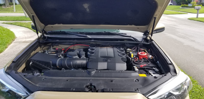 Load image into Gallery viewer, C4 Fab 4Runner Engine Bay Accessory Tray - Driver Side / 5th Gen / 2010-2019
