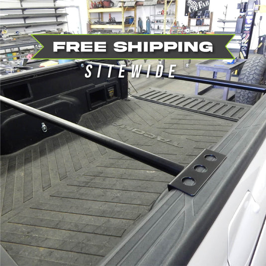C4 Fab Tacoma Lo-Pro Bed Bars / 2nd & 3rd Gen / 2005+