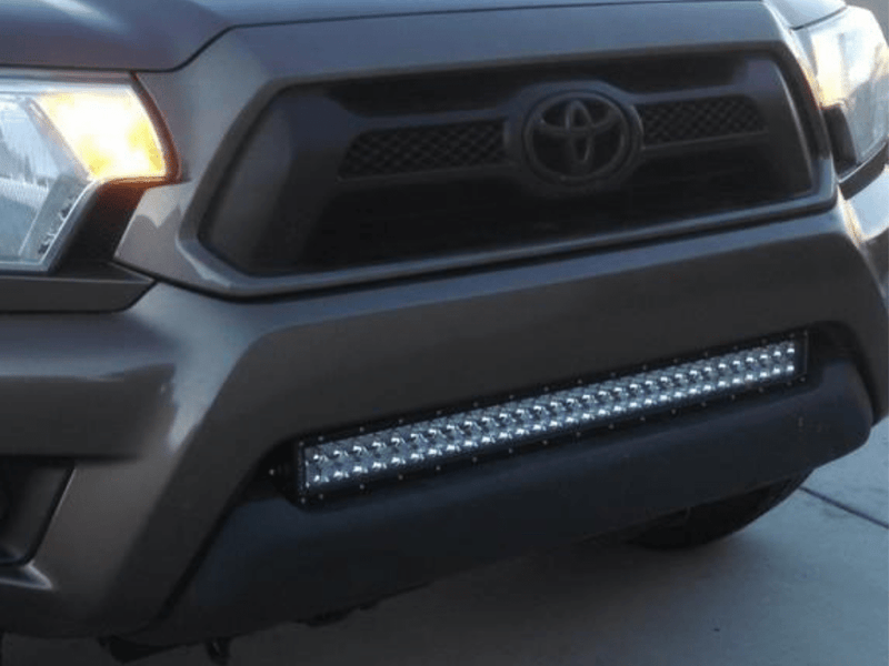 Load image into Gallery viewer, 2005-2015 TOYOTA TACOMA 32&quot; LOWER BUMPER HIDDEN LED LIGHT BAR BRACKETS KIT

