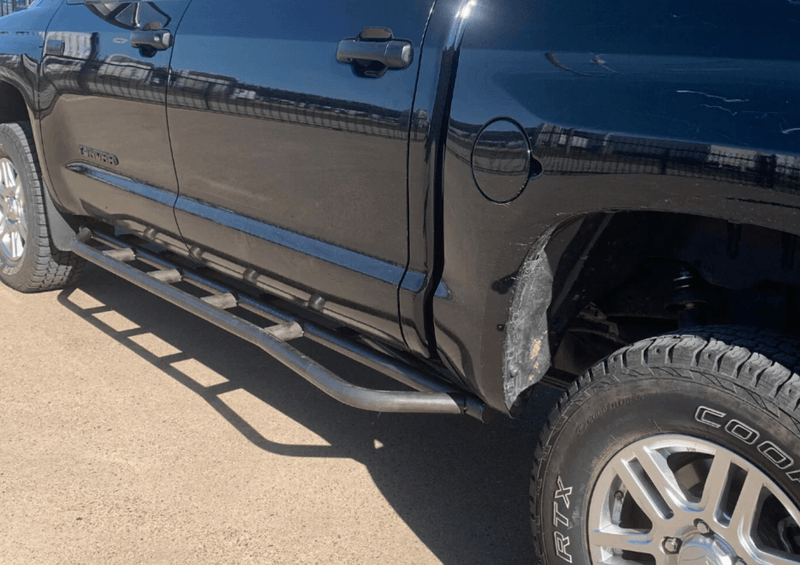 Load image into Gallery viewer, 2014-2021 TOYOTA TUNDRA STEP EDITION ROCK SLIDERS
