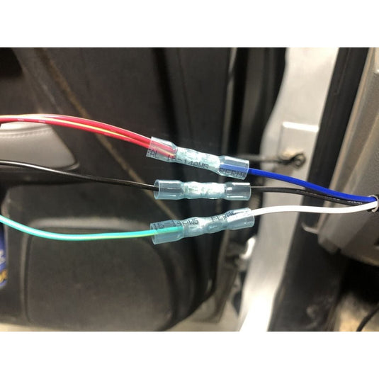 Wire colors connected - Toyota OEM style bumper light bar switch - Cali Raised LED