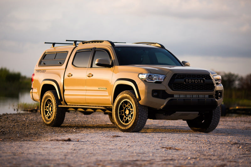Load image into Gallery viewer, C4 Fab Tacoma Rock Sliders / 3rd Gen / 2016+
