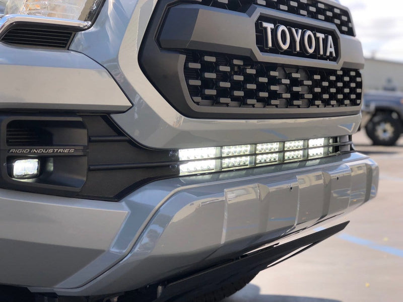 Load image into Gallery viewer, 2016-2022 TOYOTA TACOMA 32&quot; LOWER BUMPER HIDDEN LED LIGHT BAR KIT
