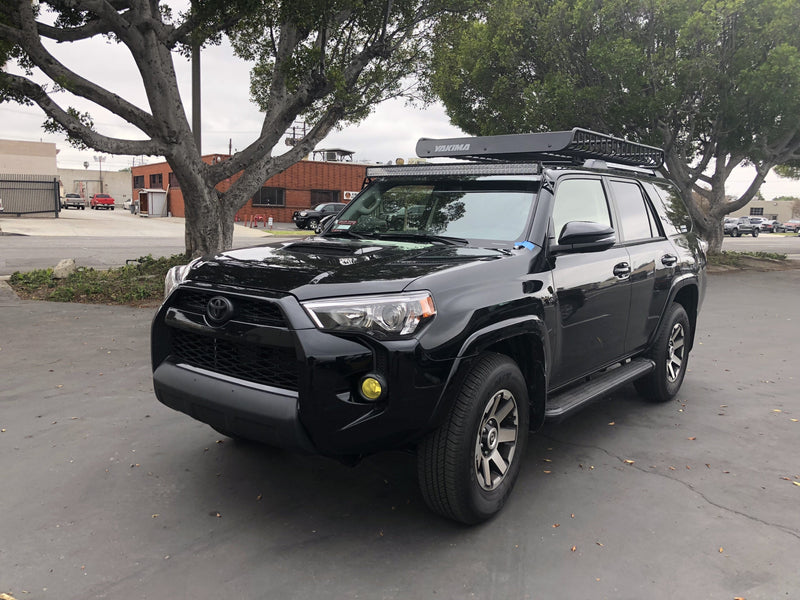 Load image into Gallery viewer, 2002-2018 Toyota 4Runner 52&quot; Curved LED Bar Brackets - Cali Raised LED
