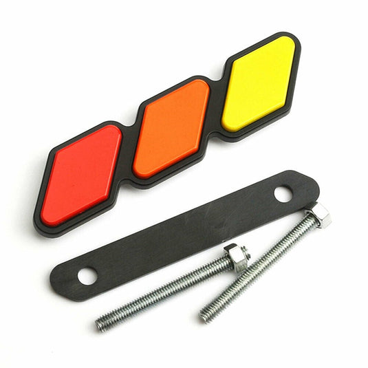 Tricolor Grille Badges / Universal / TEQ Customs