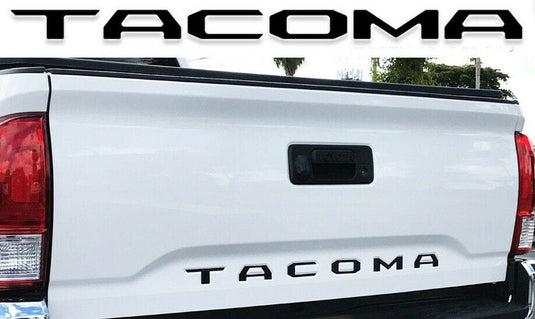 Tailgate Lettering Overlays / 16-21 Tacoma / TEQ Customs