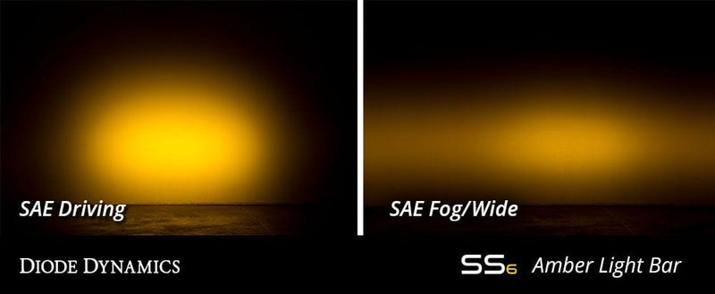 Load image into Gallery viewer, Stage Series 6&quot; SAE/DOT Light Bar / Amber / Diode Dynamics
