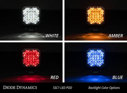 Stage Series 1" LED Pods / Sport / Diode Dynamics